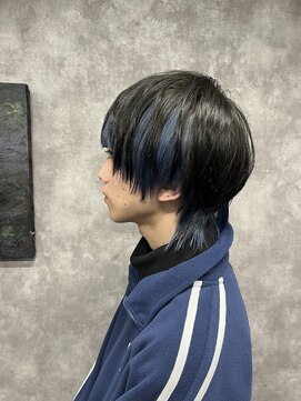 ナナシ(nanac) インナーブルーマッシュウルフ