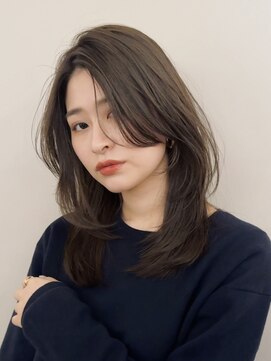 ルル 表参道(lulu.) メルティカラー ネビージュ チェリーブラウン ミニウルフ