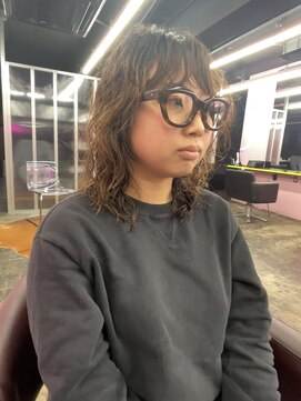 キジ(KIJI) ［ブリーチ履歴１回］酸性ブリーチパーマ