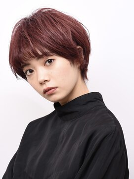 ピークアブー アヴェダ アトレ恵比寿(PEEK-A-BOO AVEDA) 【小顔 ハイライト】ニュアンス クールショート 恵比寿 大野