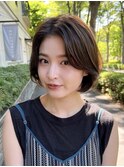 広尾 恵比寿 白金 ショートボブ 大人ショート 丸みショート
