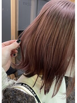 デコラロジィ 川越(DECORA rojii) ブリーチカラー☆ハイトーンピンク【川越／本川越】