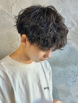 ニアウ 高崎店(Niau)&nbsp;波巻きスパイラルパーマメンズパーマ波巻きパーマ群馬高崎メンズ