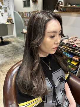 ナルヘアー 越谷(Nalu hair) ハイライトカラー/白髪ぼかし/グレージュ