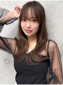20代・30代_大人可愛い韓国風巻きロングヘア