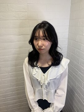 ヘアースペースブルーム プリュス 石橋店(HAIR SPACE BLOOM plus) ラベンダーグレージュ/髪質改善カラー/透明感カラー/艶髪