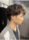 無造作シャドウパーマ