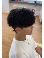 ビカム 名駅(become)&nbsp;ツイストスパイラルパーマメンズマッシュ