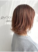 外ハネ伸ばしかけボブ♪
