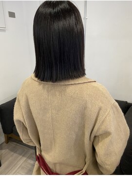 ロアヘアーコーディネート 京都駅前店(LoRE hair coordinate) 切りっぱなしボブ