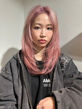 ヌウ(nuu) 〈生平〉ベビーピンク/レイヤー/ハイトーン/ケアブリーチ