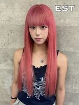 エスト 大阪梅田(EST)&nbsp;【深夜OK】レミー100%/53cm☆シールエクステ60枚+ブリーチカラー