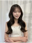 エギョモリ 韓国へア フェザーバング 大人かわいい20代 30代