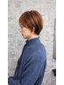 【メンズ・透明感カラー、白髪ぼかし】カット+カラー+後処理TR/￥7700