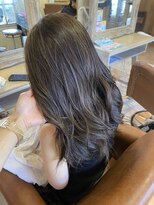 エイミーバイアフロート(amie by afloat) ハイライト×ブラウンベージュカラー