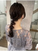ゆるふわお呼ばれへア♪/梅田美容室/金城二千夏