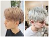 カット+ダブルカラーor（ハイライト）+10分ヘッドスパ★☆14,300円