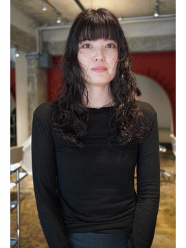 ハマモト ロングパーマ