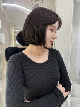 ガガ 心斎橋(GAGA) 韓国/ハイトーンカラー/ワンホンヘア/レイヤーカット/髪質改善