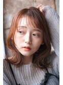 大人可愛い20代 30代 黒髪前下りひし形小顔ボブ