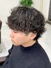 カット+ケアクリームパーマ¥14500 [新百合ヶ丘/men's/メンズサロン/マッシュ