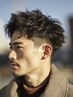 【Men's】カット+炭酸シャンプースパ [顔周り/レイヤーカット/韓国]