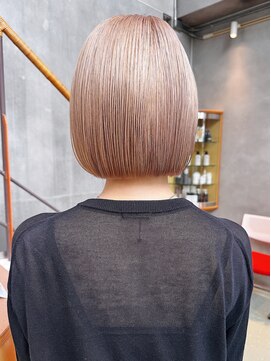 オーダーワン(OORDER1) :ボブ×ベージュ: