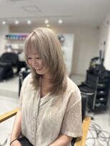 ホーミーキョウト(Homey Kyoto)&nbsp;ハイトーン◎顔周りレイヤー×ホワイトミルクティー