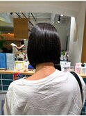 【OceanHair&Life川上彩夏】10代/20代/切りっぱなしボブ