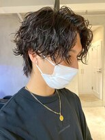 エリマ 横浜西口(elima)&nbsp;横浜西口波巻きスパイラルパーママッシュウルフツイスパメンズ