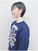 ＊耳かけショートボブ前下がりショートボブ丸みショート30代40代