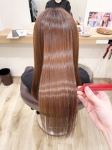 リトルストーン(little stone) ロング/髪質改善/コーラルピンク/ピンクブラウン/艶髪/美髪