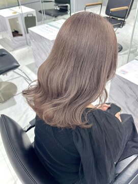 スウィープ 平尾(sweep) ケアブリーチ/ミルクティーベージュ/髪質改善