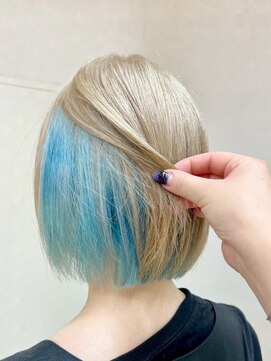 エターナルバイマティーナ(Eternal by MATINA) 【ハイトーン×水色×推しカラー】池袋美容室