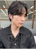 モテ髪◎メンズパーマニュアンスパーマ×アップバング色気