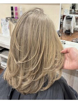 アボックス(abox) ミルクティーベージュ/ハイレイヤー