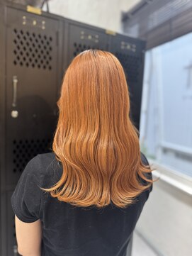 ヴァイス 渋谷店(VAICE) オレンジ/ブリーチカラー/ハイトーンカラー