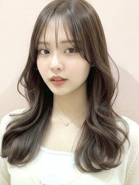 表参道/顔周り/前髪カット/ハイライト/ブリーチなしダブルカラー