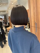 ガリカ 博多(Gallica)&nbsp;黒髪や地毛風カラーと相性◎のボブ