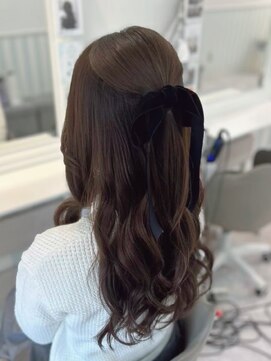 ヘアセットサロン ミント(Hair set salon MINT) クォーターアップ