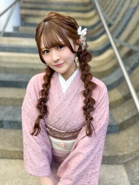 バサラ 大阪なんば店(VASARA) 大阪なんば/街着ヘア/着物ヘア/卒業式ヘア/成人式ヘア