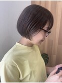 丸みショートボブ