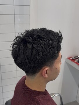 グルーマーズクレッジ 渋谷店(GROOMER/S CREDGE) men's/メンズ/スパイキーショート/フェード/ニュアンスパーマ