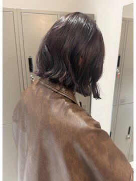 ドリップバイグリップ(DRIP by GRIP) ラベンダーカラー/顎下ボブ/透明感カラー/hanami