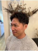刈り上げスパイキーショート