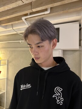 マジコ メンズカット 原宿店(magico) メンズ/シルバー/ベージュカラー/ブリーチ/ダブルカラー/原宿