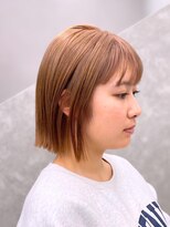 ジエクトクイン(The Ect Q'n) ハッシュボブ/インナーカラー/ミニマルボブ/ブリーチ/前髪カット