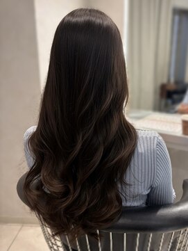 ユーフォリア 池袋東口駅前店(Euphoria) ロングヘア王道32mmコテ巻き風パーマ