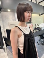 ケンジ 横浜(KENJE)&nbsp;髪質改善/切りっぱなしボブ/縮毛矯正/地下風カラー