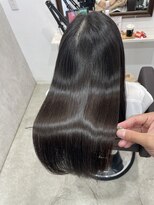 ラナ(Lana)&nbsp;【Lana】大人の艶感オリーブグレージュ　美髪　髪質改善カラー